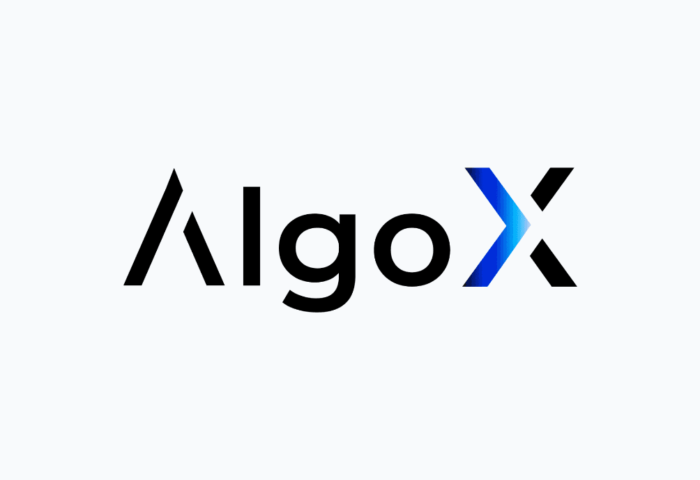 AlgoXのロゴ