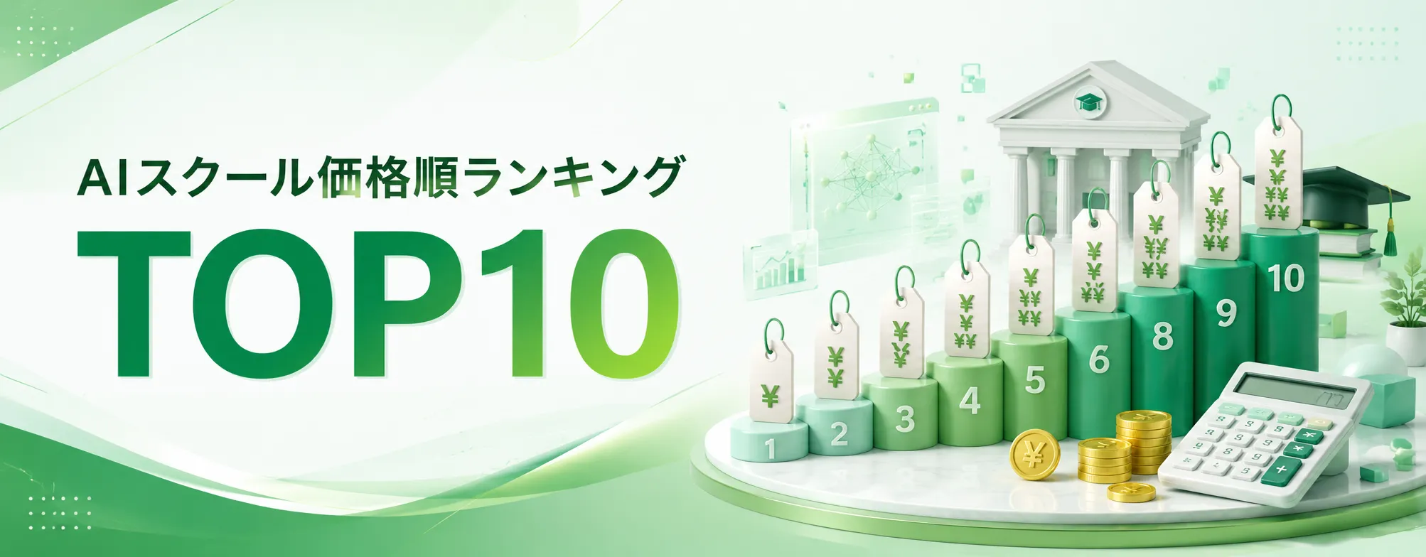 AIスクール価格順ランキング TOP10