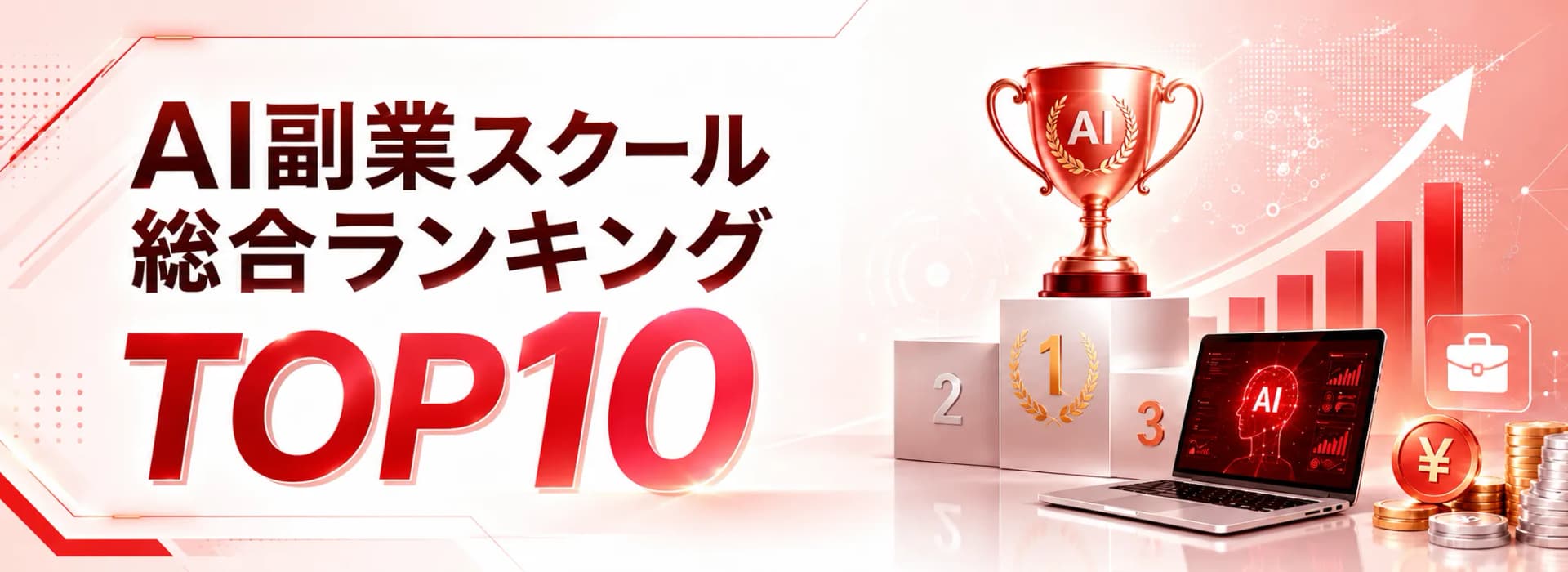 AI副業スクール総合ランキング TOP10